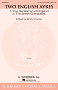 cover Two English Ayres SA choral sheet music cover